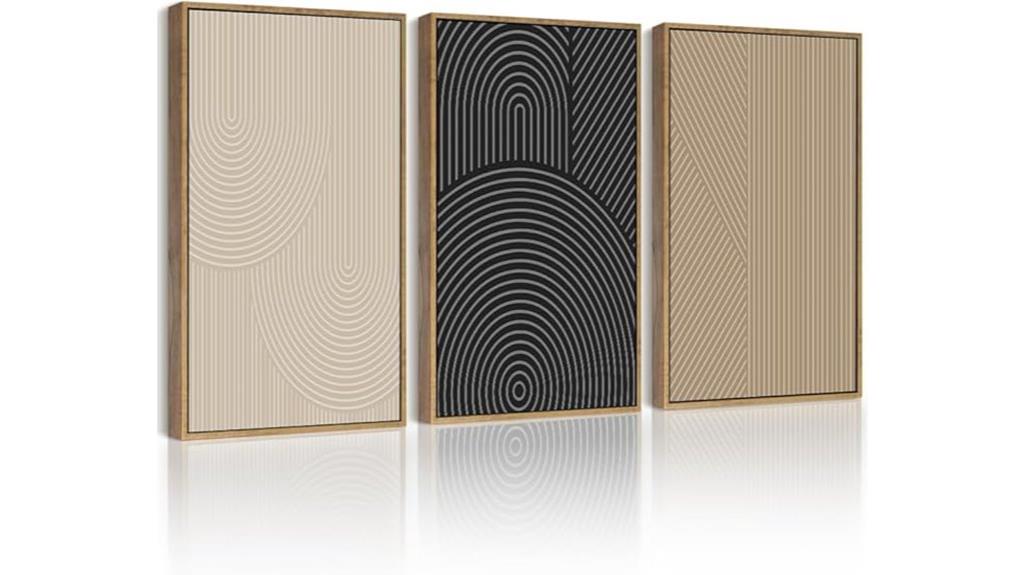 mid century modern wall art