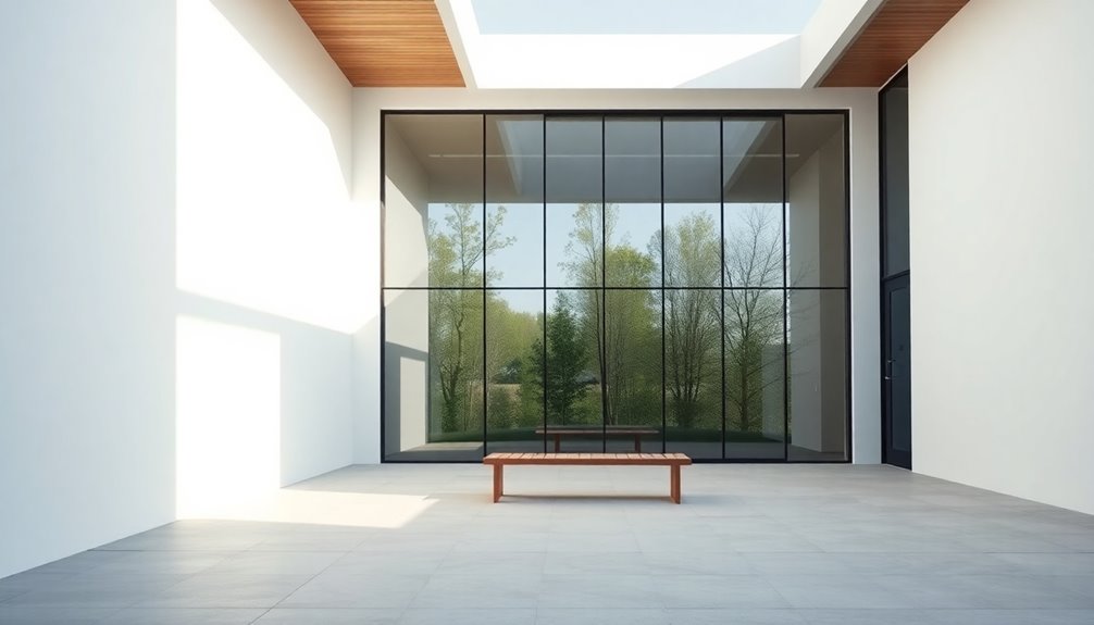 minimalism in architectural design