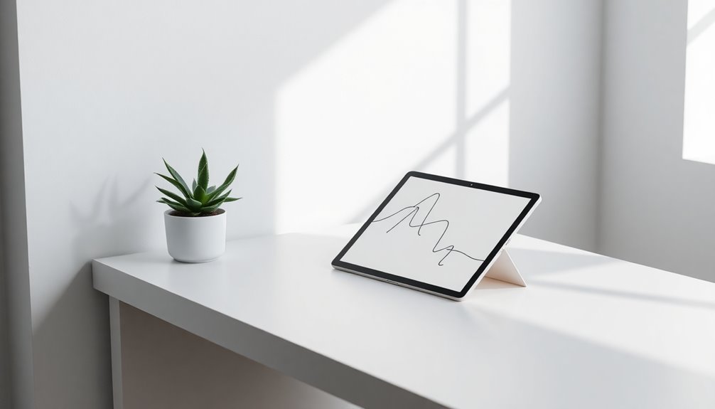 minimalism in digital artistry