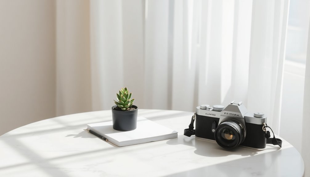 minimalism through social media