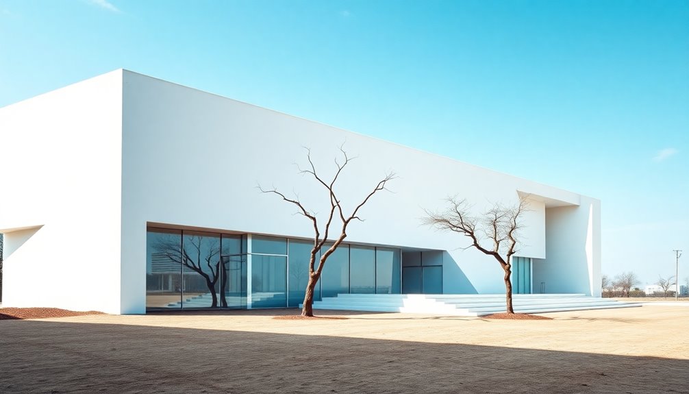 minimalist architectural pioneers influence