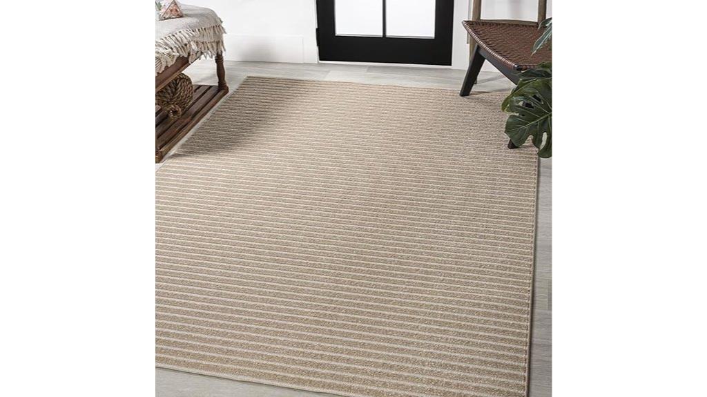minimalist area rug design