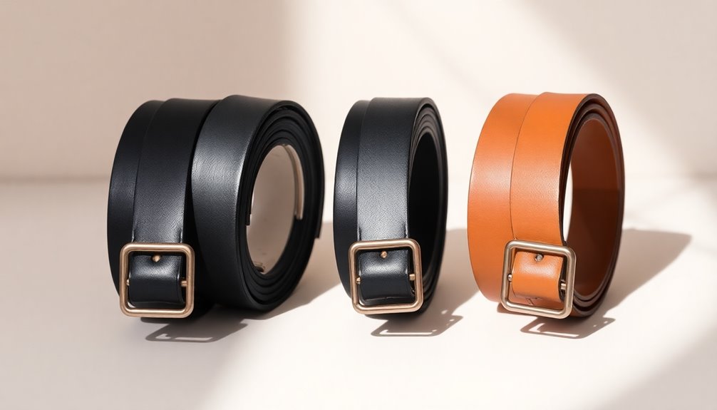 minimalist belts for style