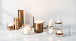 minimalist candle holders collection