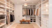minimalist closet organization solutions