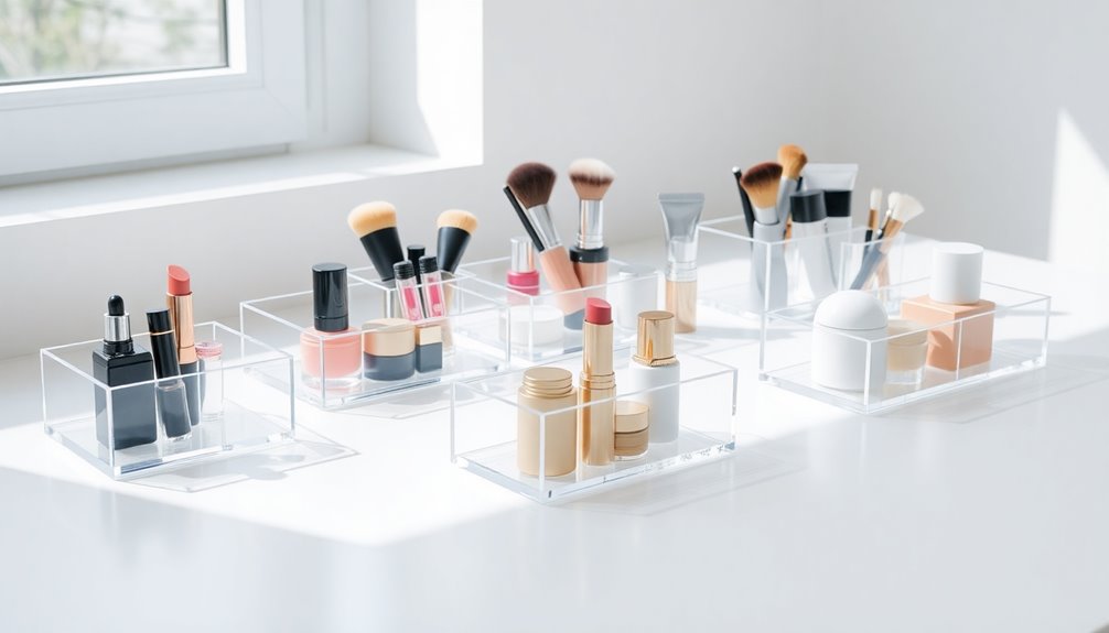 minimalist cosmetic organizer selection factors