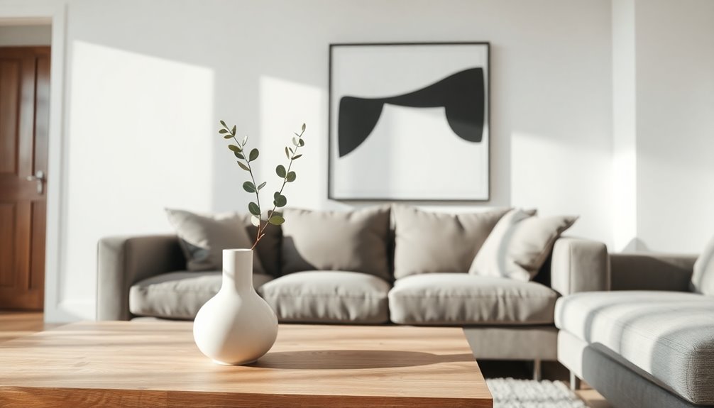 minimalist decor selection considerations