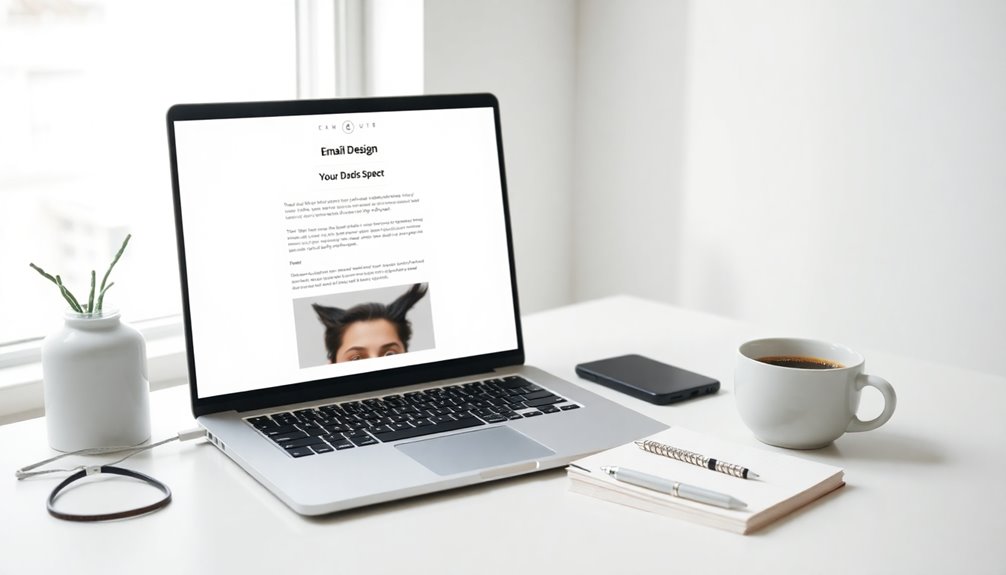 minimalist email design tips