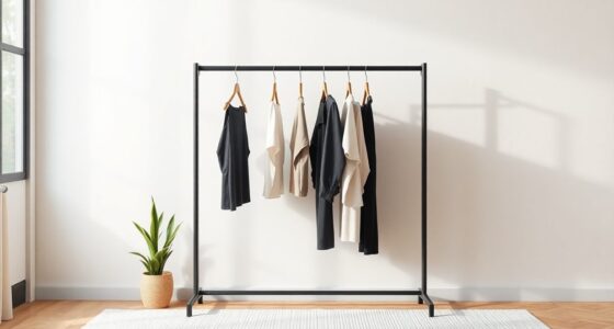 minimalist garment racks collection