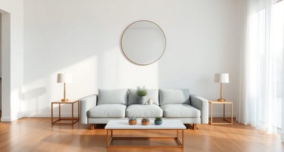 minimalist home decor balance