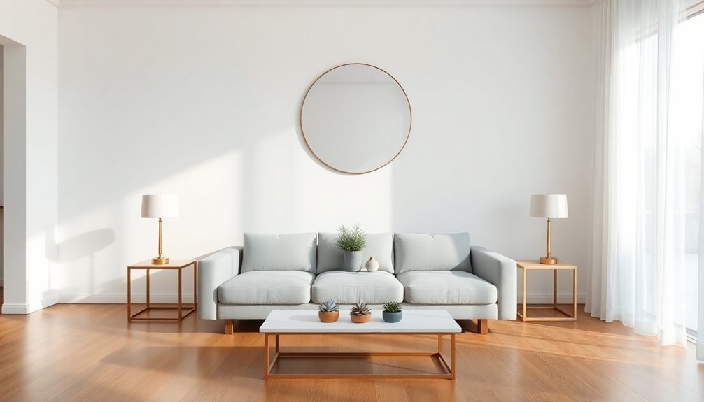 minimalist home decor balance