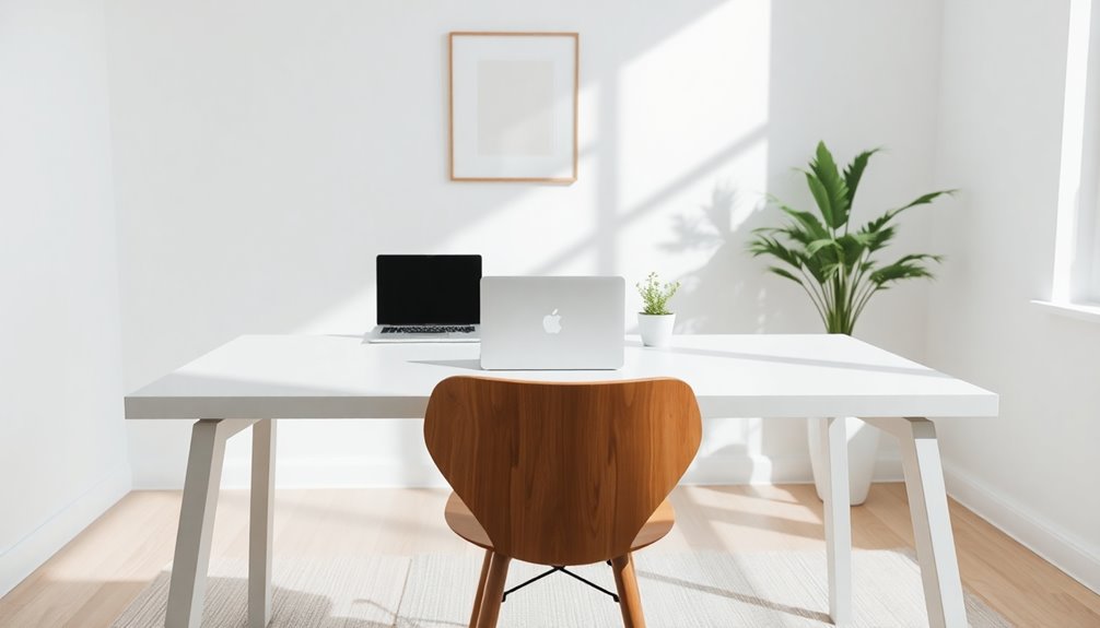 minimalist home office essentials