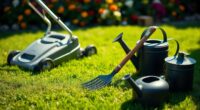 minimalist lawn care tools