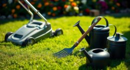 minimalist lawn care tools