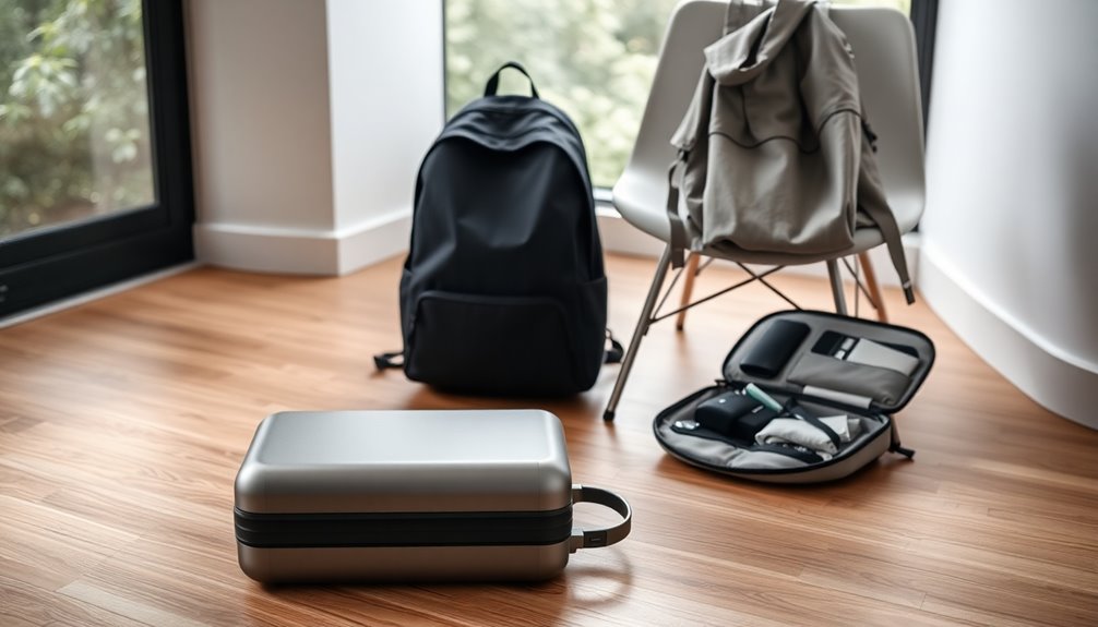 minimalist luggage selection criteria