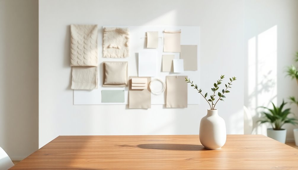 minimalist mood board inspiration