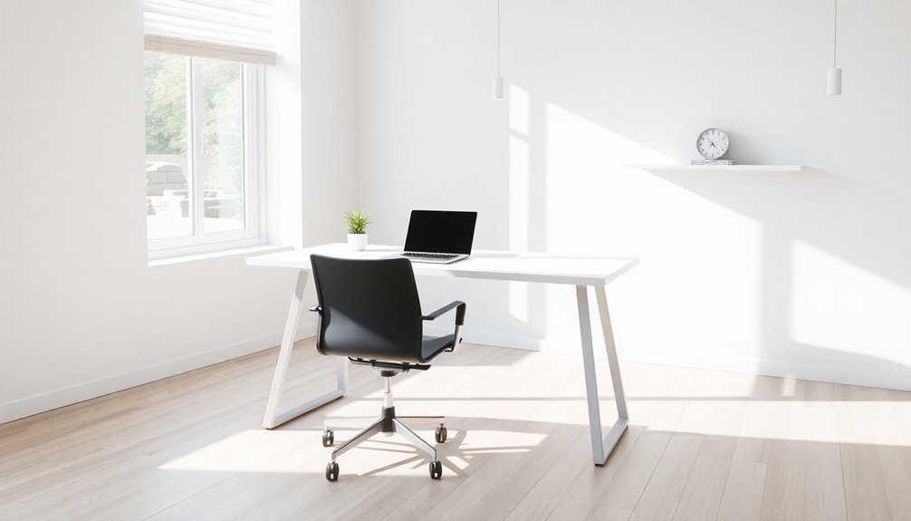 minimalist office for productivity