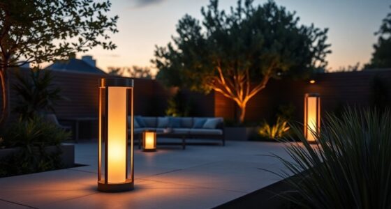 minimalist outdoor lighting options