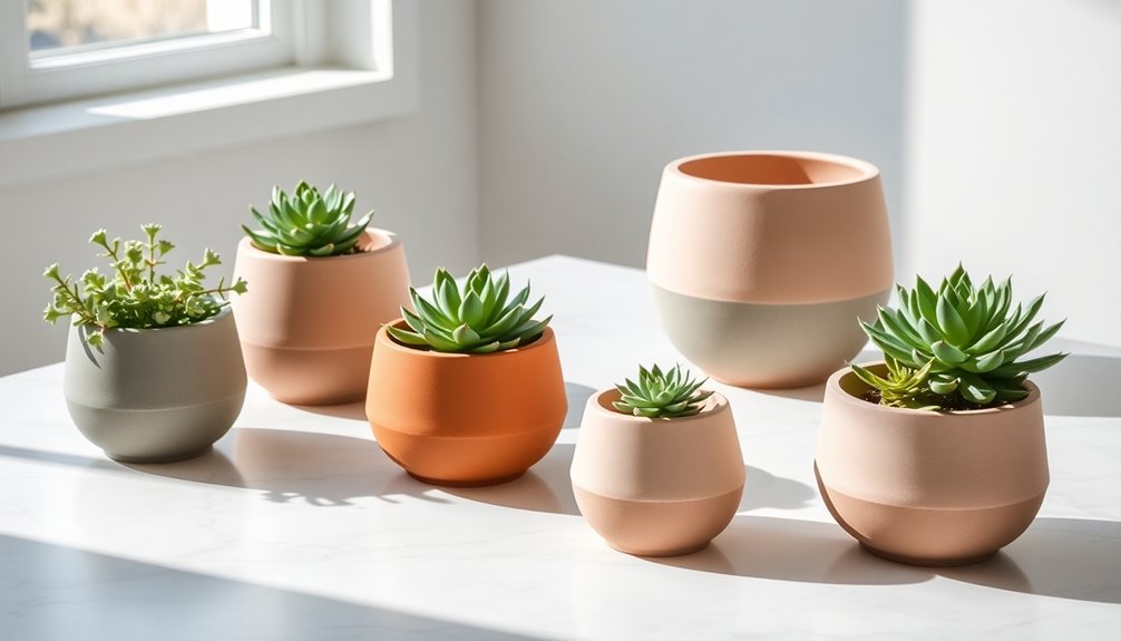 minimalist planters for d cor