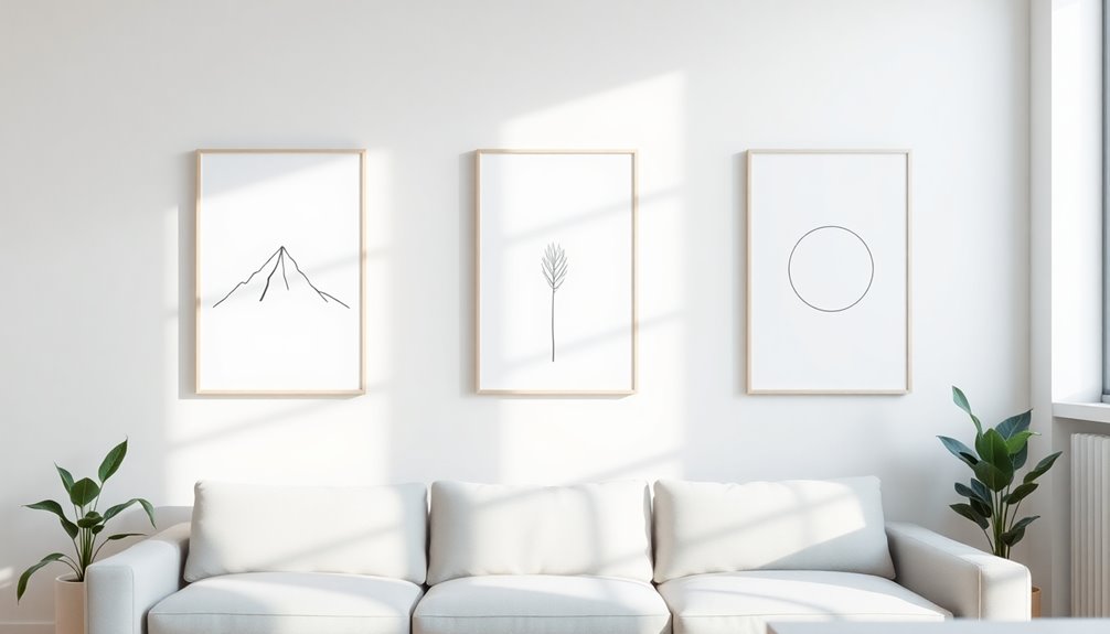 minimalist posters for decor