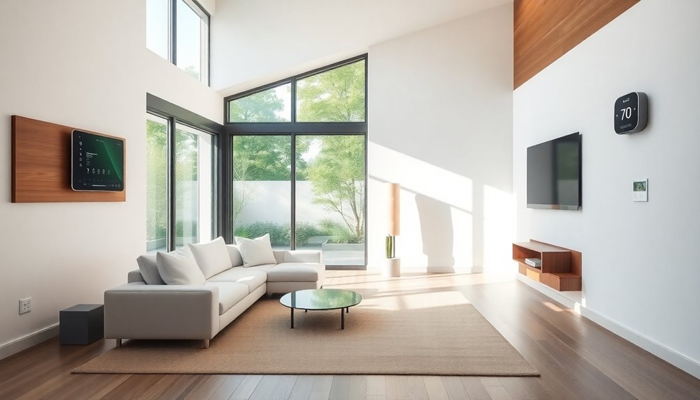 minimalist smart home integration