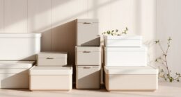 minimalist storage box options