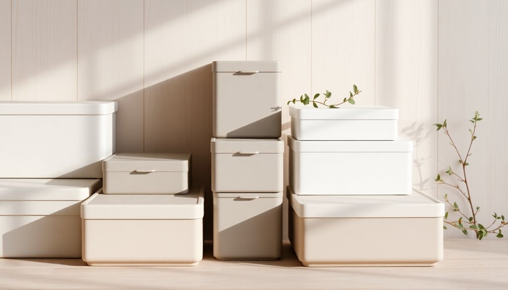 minimalist storage box options