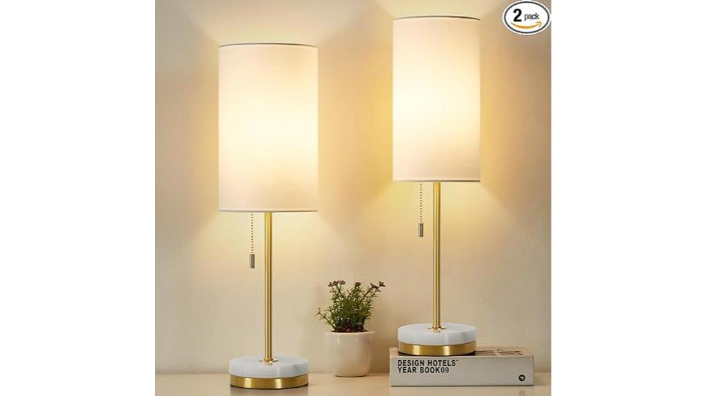 minimalist table lamp set