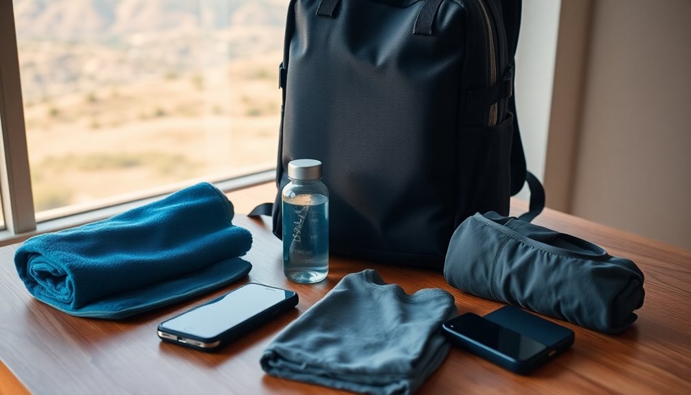 minimalist travel essential items