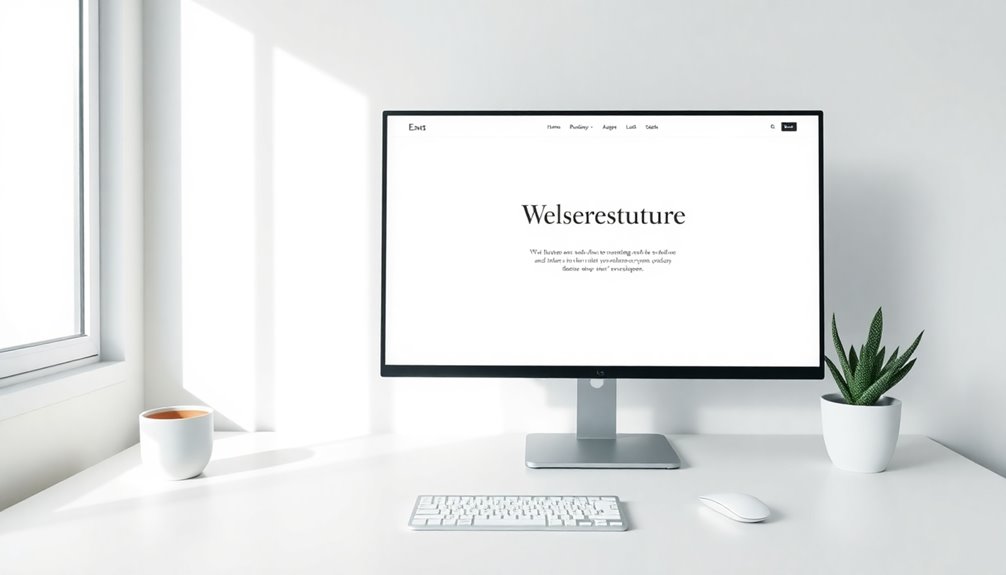 minimalist typography design trends