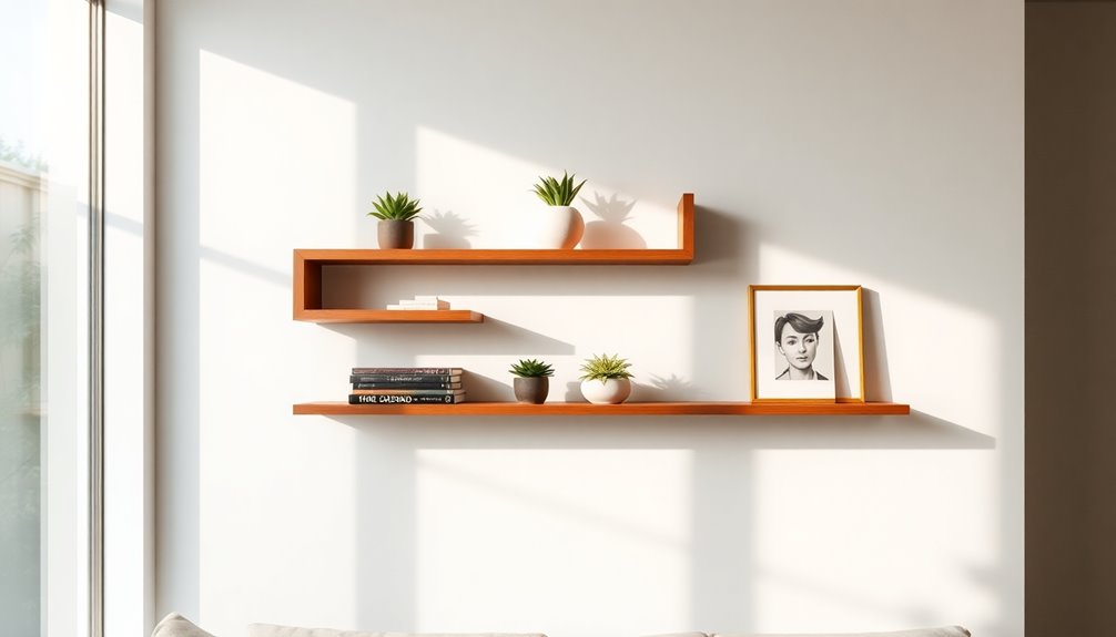 minimalist wall shelf ideas
