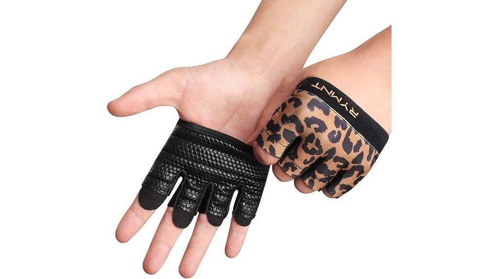 minimalist weightlifting workout gloves
