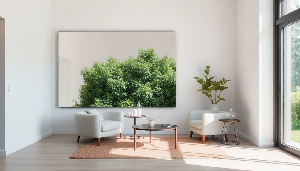 mirrors expand spatial perception