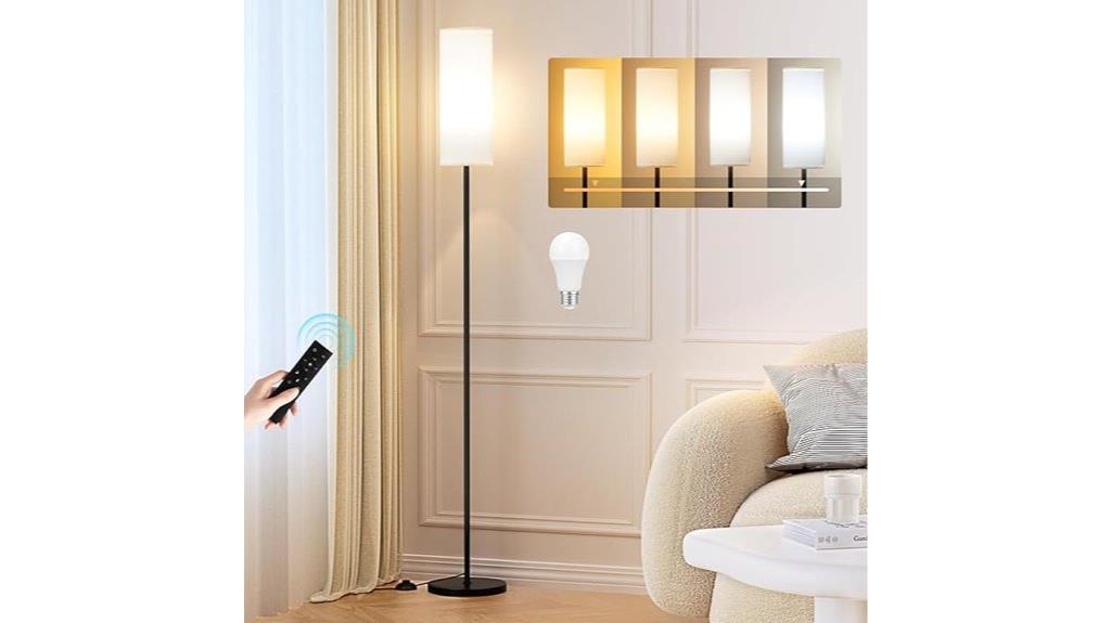 modern lamp with remote