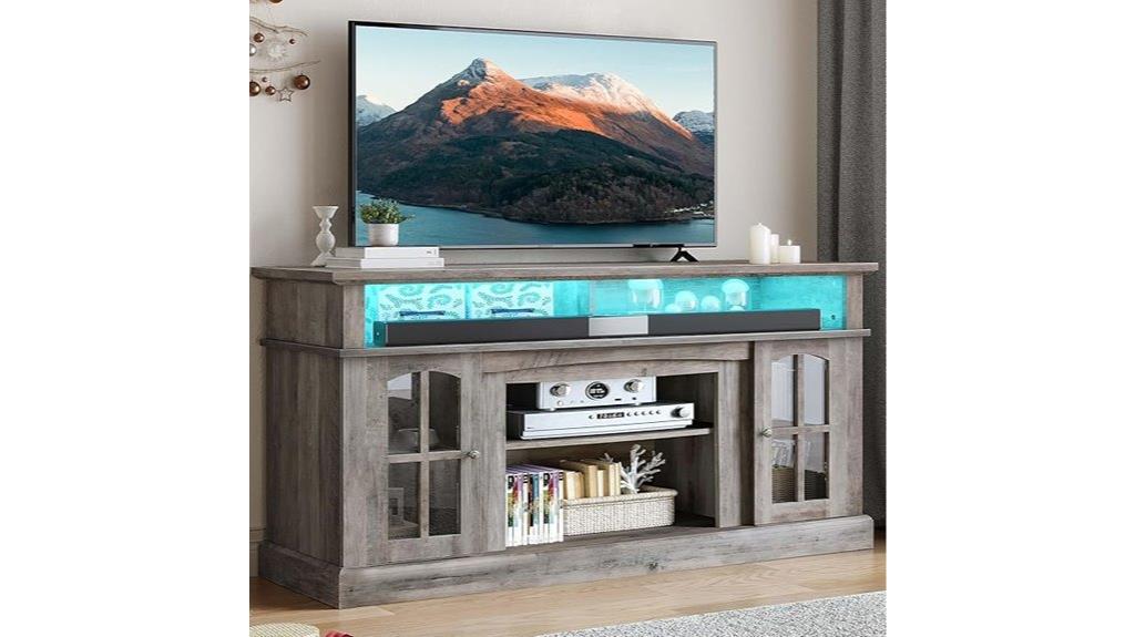 modern led tv stand