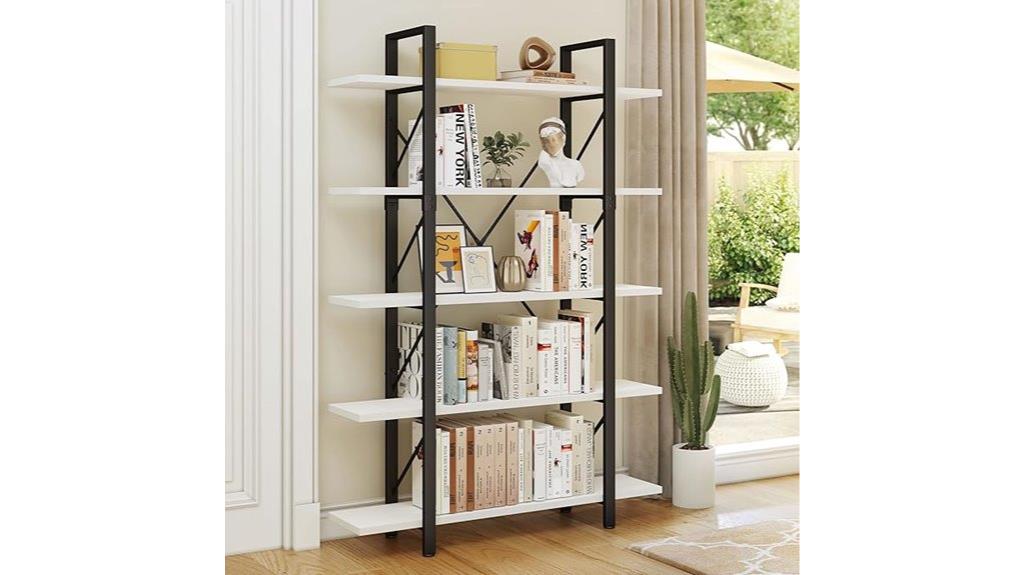 modern minimalist bookshelf design