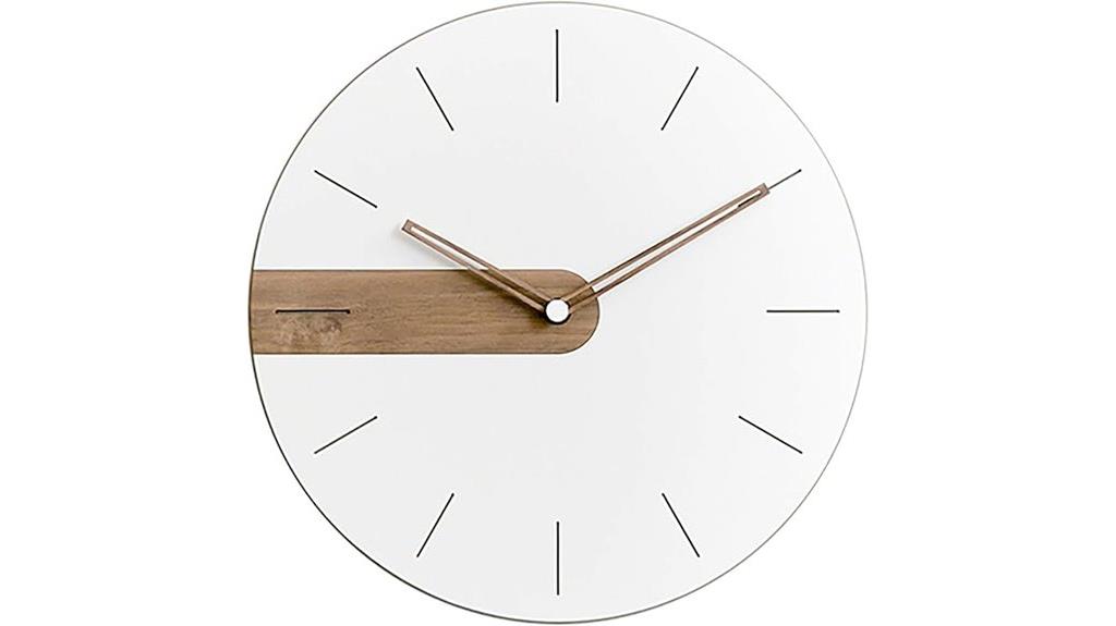 modern minimalist wall clock