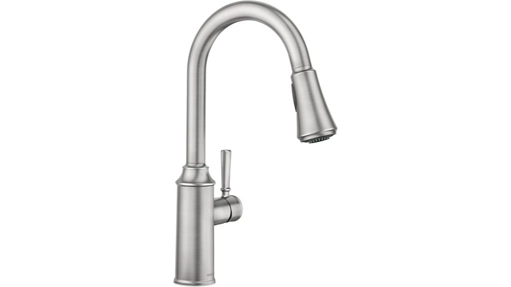 modern pulldown kitchen faucet