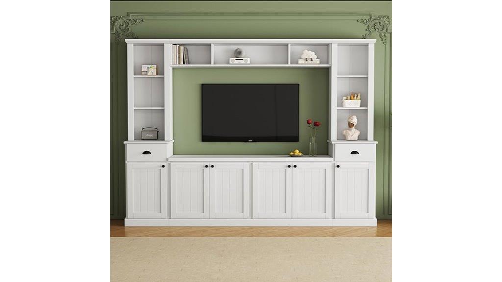 modern tv wall unit
