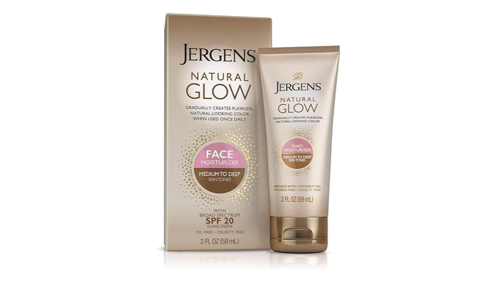 moisturizer with spf tanner