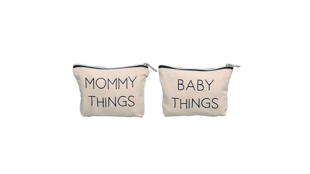 mommy and baby pouches