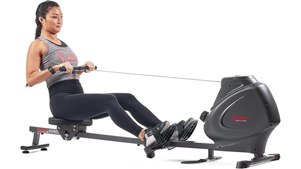 multi function magnetic rowing machine