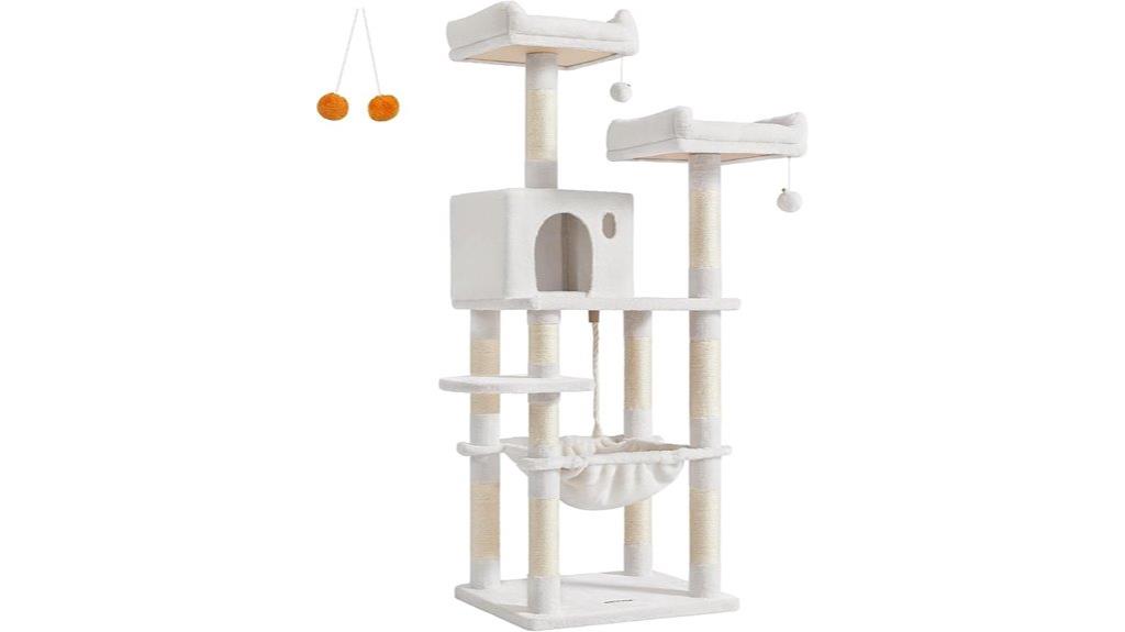 multi level cat tower