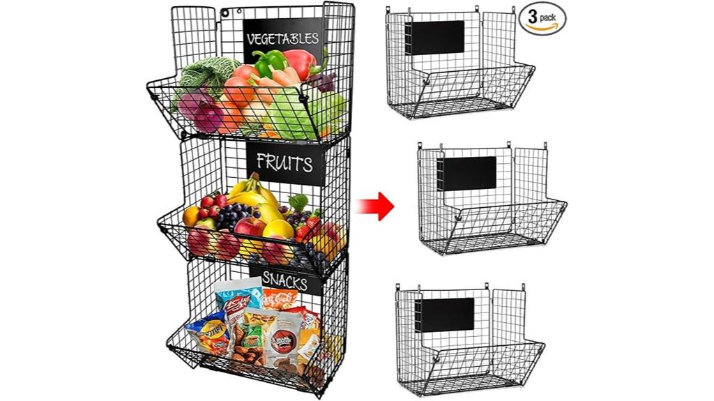 multi tier fruit organizer
