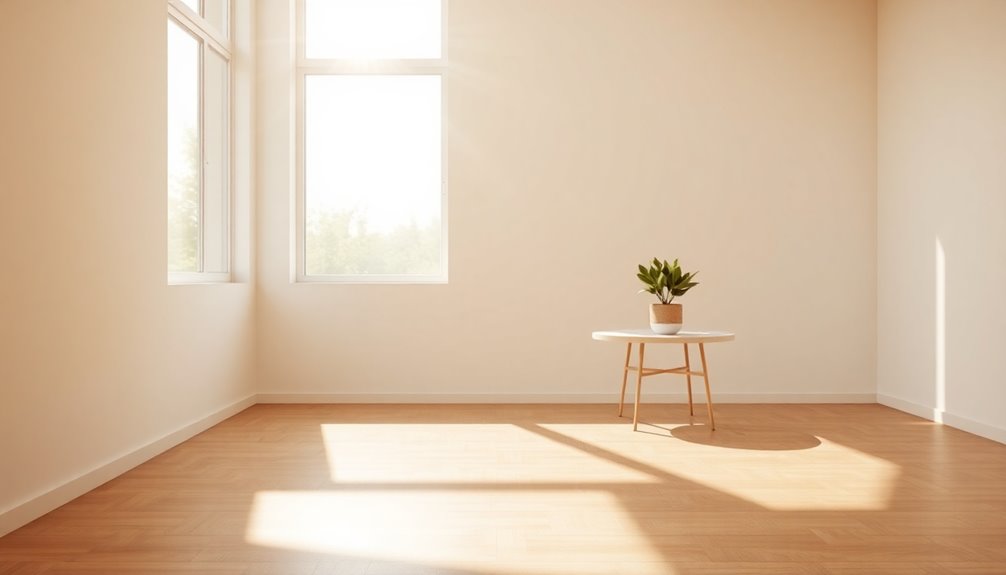 natural light enhances simplicity