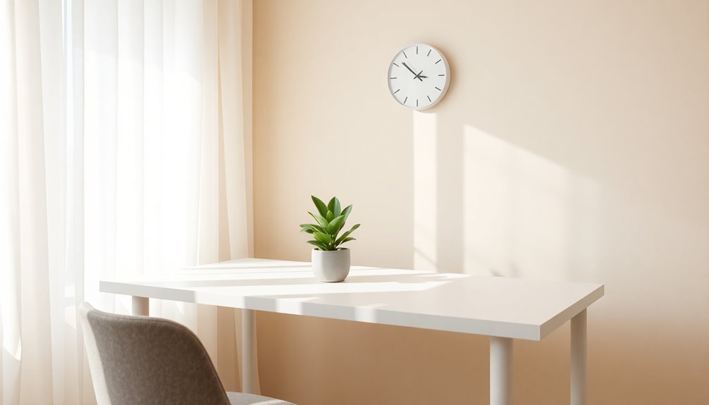neutral colors promote tranquility