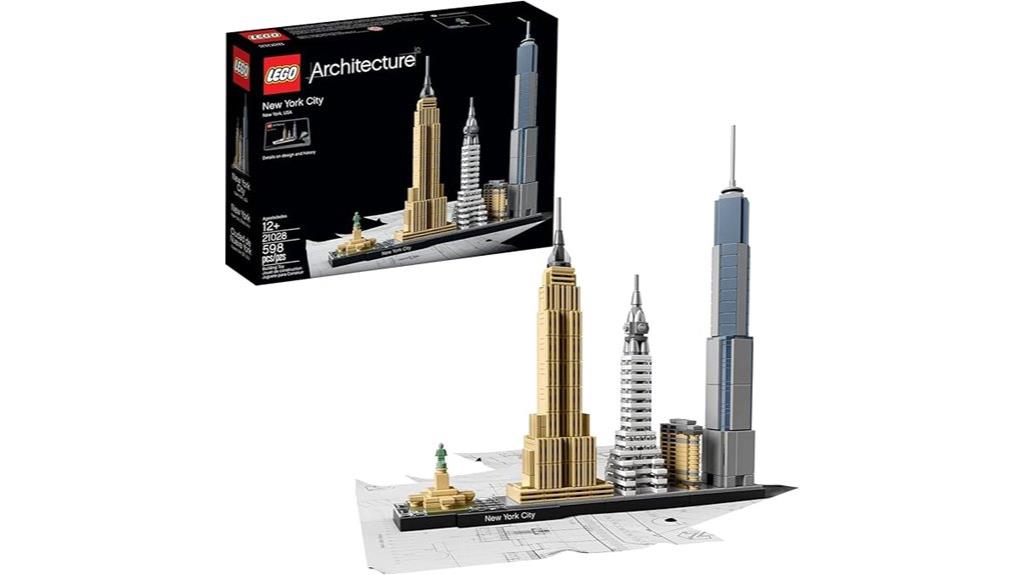 new york city skyline model
