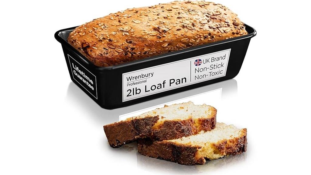 non stick loaf baking pan