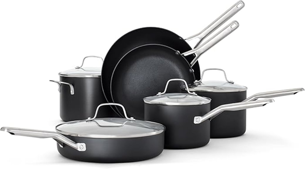 nonstick cookware set collection