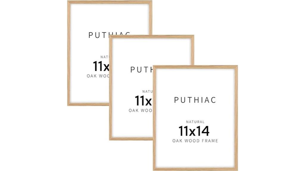 oak wood picture frames
